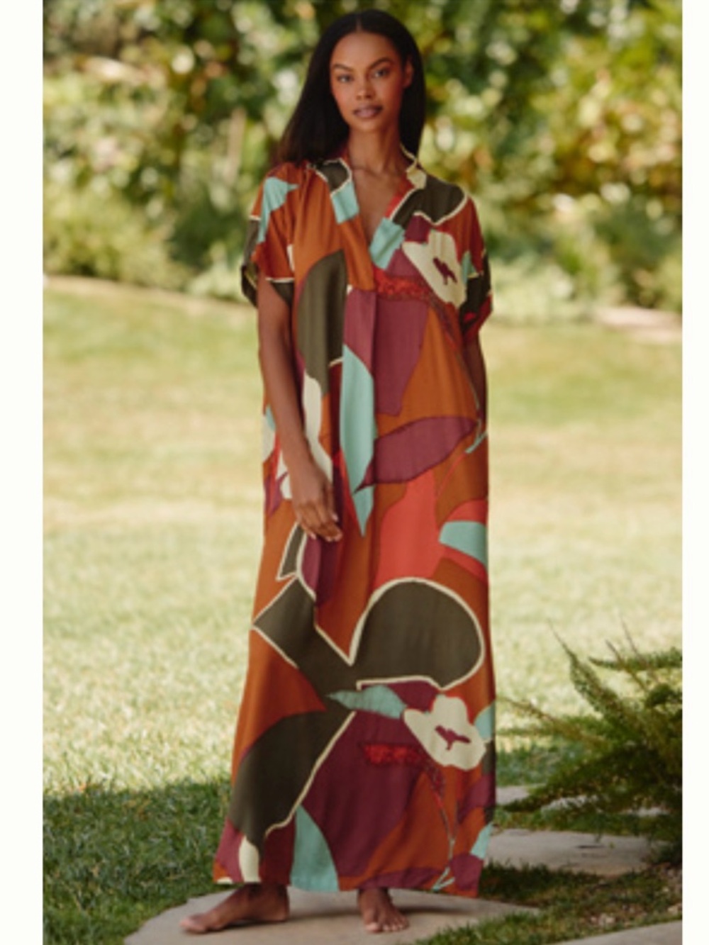 Bel Kazan Printed Kaftan
